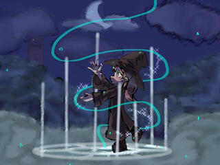 Fullbody/Scene w/ Complex Background